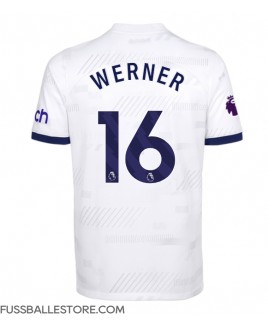 Günstige Tottenham Hotspur Timo Werner #16 Heimtrikot 2023-24 Kurzarm